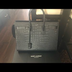 St Laurent Large Sac De Jour bag  (new) BLACK